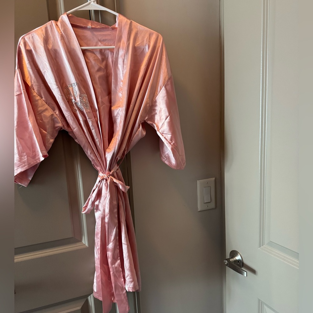 ATLSW runway show satin robe